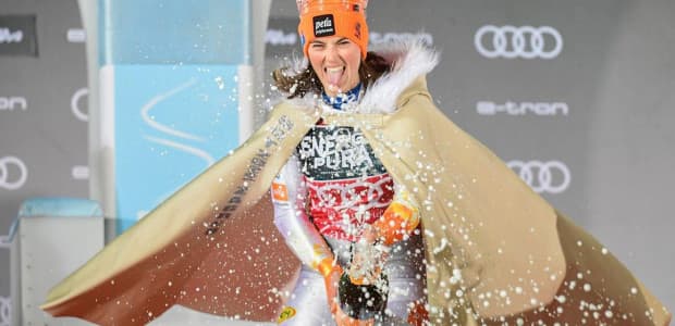 Úžasná PETRA VLHOVÁ získala malý krištáľový glóbus!