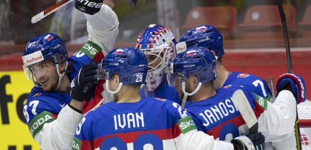 Slovensko porazilo Francúzsko na MS v hokeji 4:2