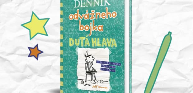 Dnes vychádza nový detský trhák Dutá hlava ako 18. diel série Denník odvážneho bojka. Na svoje si prídu aj dospeláci.