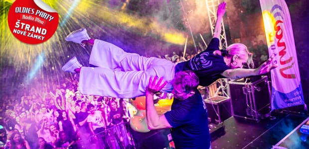 Oldies Party Rádia Vlna na kúpalisku Štrand v Nových Zámkoch
