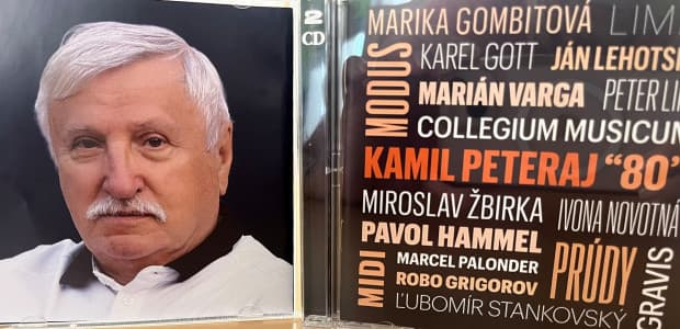 Kamil Peteraj oslavuje 80 rokov novým profilovým 2CD