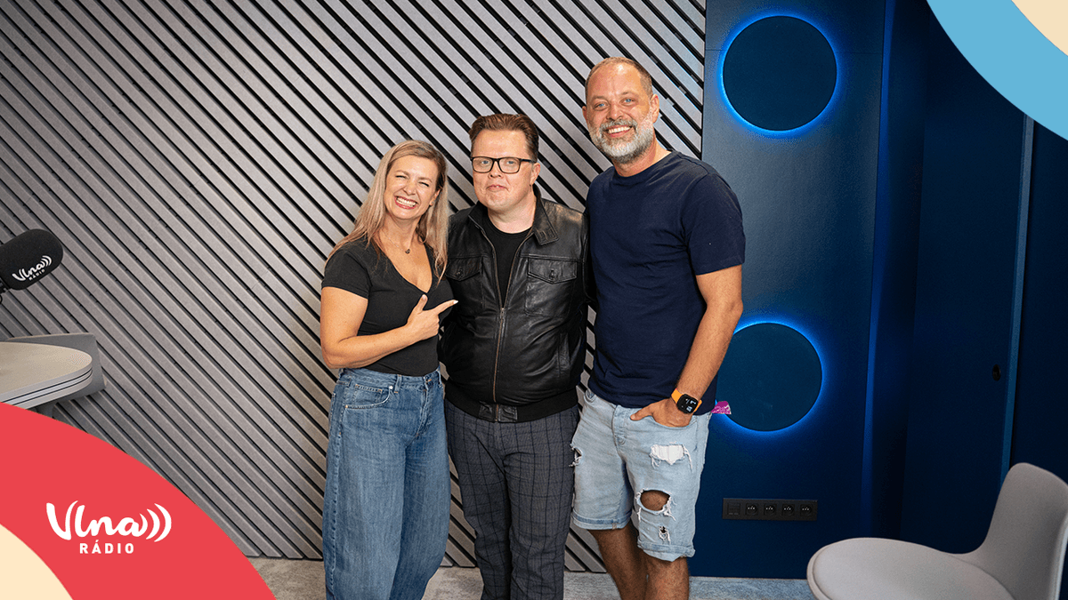 Angelo Kelly navštívil Rádio Vlna. Dominiku a Martina si získal od prvej chvíle